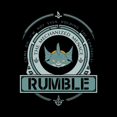 Rumble Limited Edition Tapestry Official League of Legends Merch