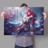HD Poster League of Legends Soul Lotus Series Popular ESports Canvas Painting Posters and Prints Wall 2 - League of Legends Merch