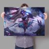 HD Poster League of Legends Soul Lotus Series Popular ESports Canvas Painting Posters and Prints Wall 4 - League of Legends Merch