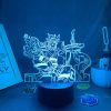 LOL Game League of Legends Figure Bladesman 3D Led Neon Night Light Bedroom Table Decor Game 1 - League of Legends Merch