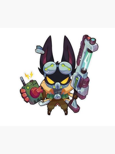 Cute Omega Squad Veigar Tapestry Official League of Legends Merch