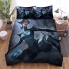 league of legends camille using her hookshot artwork bed sheets spread duvet cover bedding sets - League of Legends Merch
