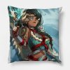 Samira Zinogre Throw Pillow Official League of Legends Merch