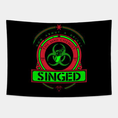 Singed Limited Edition Tapestry Official League of Legends Merch