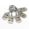 Hot Game League LOL Keychain Metal Alloy Key Ring Game Dog Tag Legends Key Chain Men - League of Legends Merch