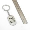 Hot Game League LOL Keychain Metal Alloy Key Ring Game Dog Tag Legends Key Chain Men 2 - League of Legends Merch