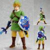 The Legend of Zelda Skyward Sword 14cm Link Action Figure Figma 153 Changeable Accessories PVC Model - League of Legends Merch