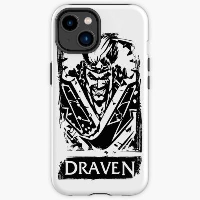 Draven With Spinning Axes Iphone Case Official League of Legends Merch