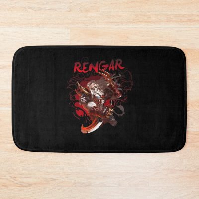 Rengar Ripped Cloth Bath Mat Official League of Legends Merch