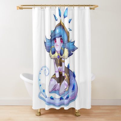 Cute Winter Wonderland Neeko Shower Curtain Official League of Legends Merch