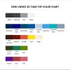 tank top color chart - League of Legends Merch
